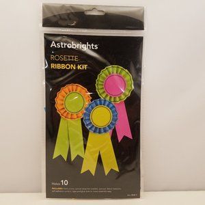 Astrobrights Rosette Ribbon Kit Includes Everything To Make 10 Ribbons